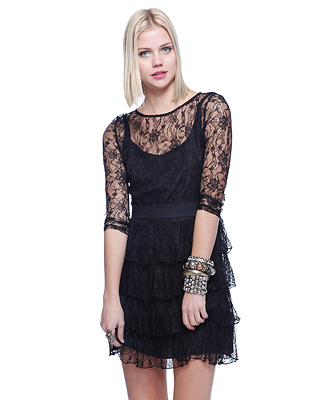 Lace Dress on Black Lace Dress From Forever21  Only  27 80